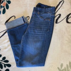 Dark Blue Jeans - no button/zipper